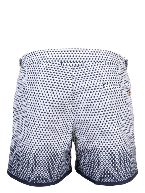 floral-print swim shorts